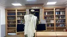 בית הכנסת במוצב מצפה שלגים, חטיבה 188 של שריון. 25 בספטמבר 2022