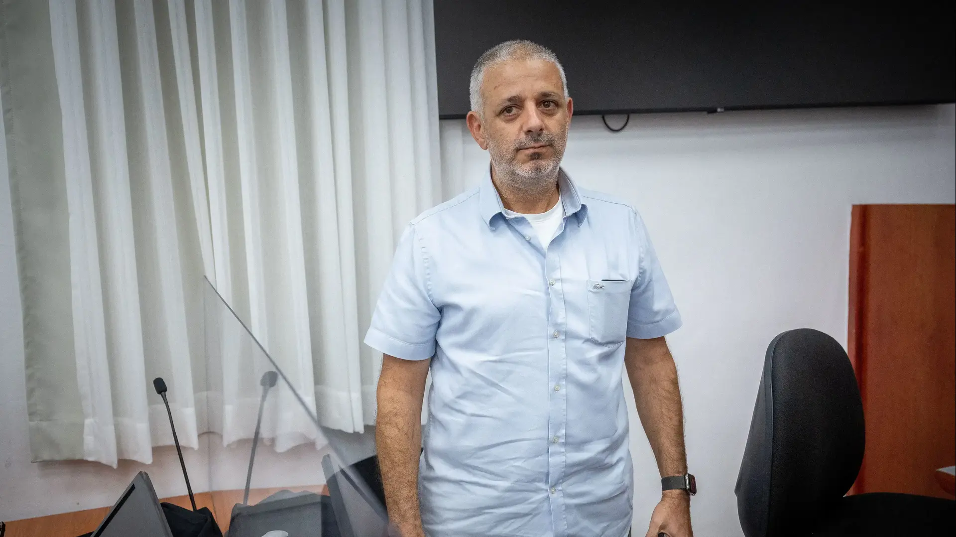 עמית ברזילי בדיון בבית המשפט במשפט נגד ראש ממשלת ישראל לשעבר בנימין נתניהו.
03 באוקטובר 2022 עמית ברזילי בדיון בבית המשפט במשפט נגד ראש ממשלת ישראל לשעבר בנימין נתניהו.
03 באוקטובר 2022