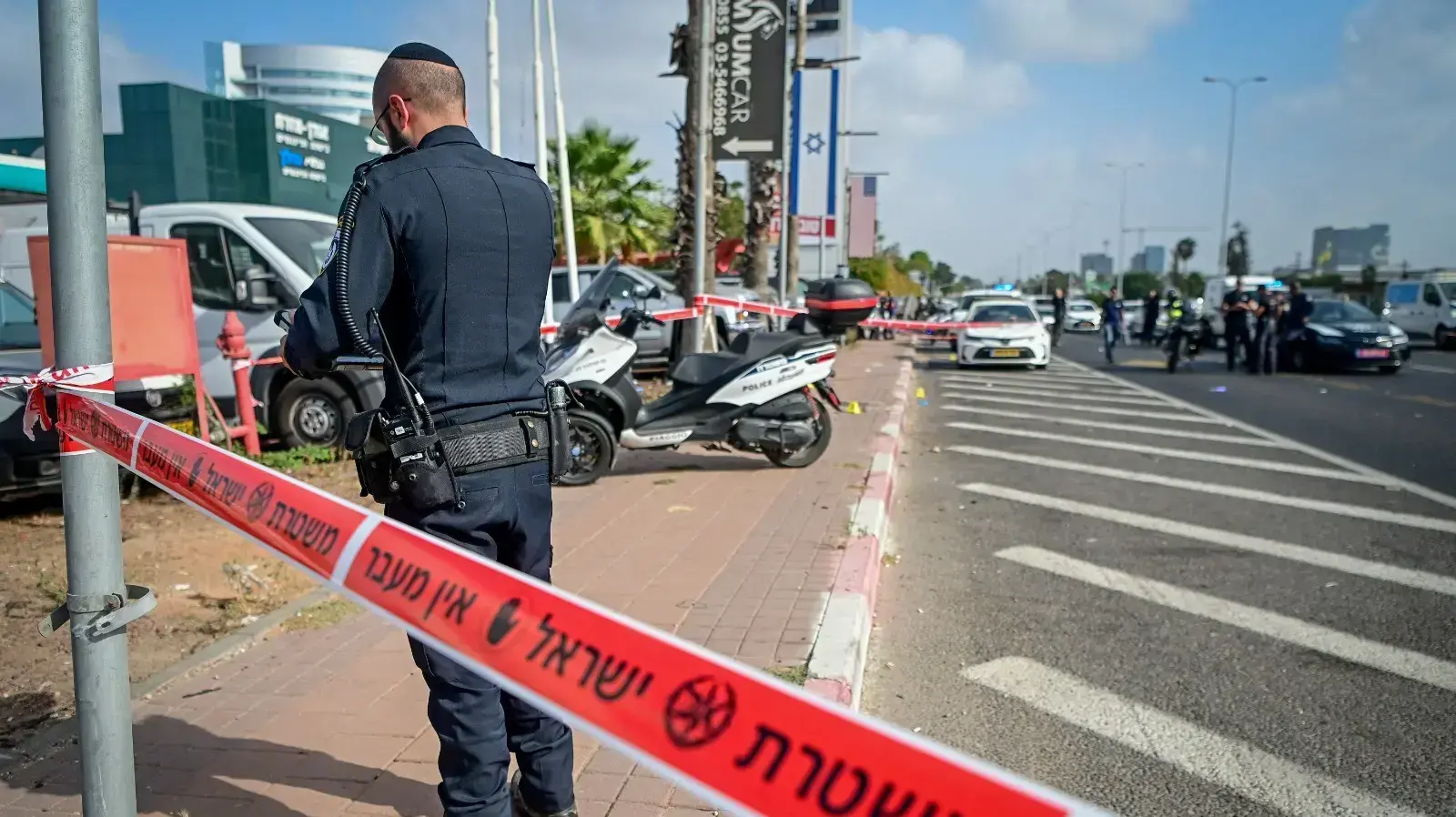 זירת חיסול בתחנת דלק, אזור, 3 באוקטובר 2022 זירת חיסול בתחנת דלק, אזור, 3 באוקטובר 2022