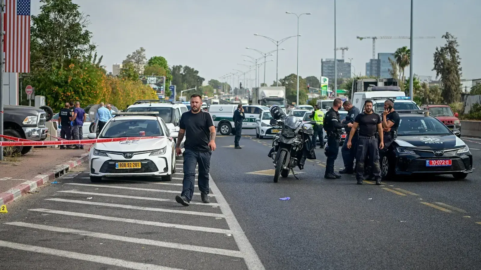 זירת חיסול בתחנת דלק, אזור, 3 באוקטובר 2022 זירת חיסול בתחנת דלק, אזור, 3 באוקטובר 2022