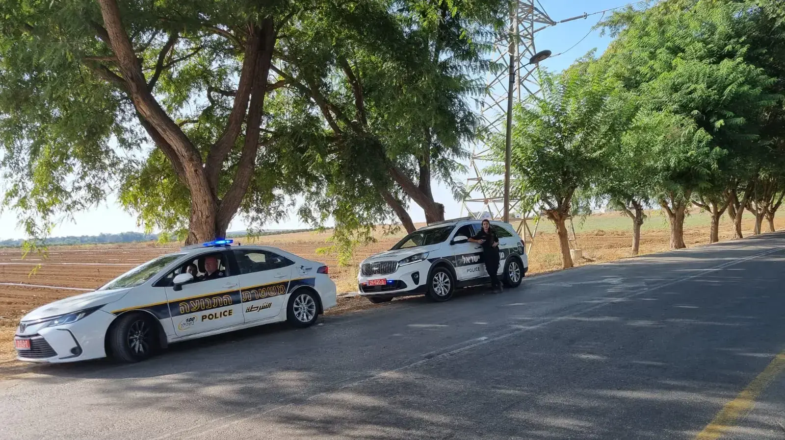 כוננות משטרתית לקראת הלוויתו של בני שלמה בחלץ 6 באוקטבור 2022 כוננות משטרתית לקראת הלוויתו של בני שלמה בחלץ 6 באוקטבור 2022