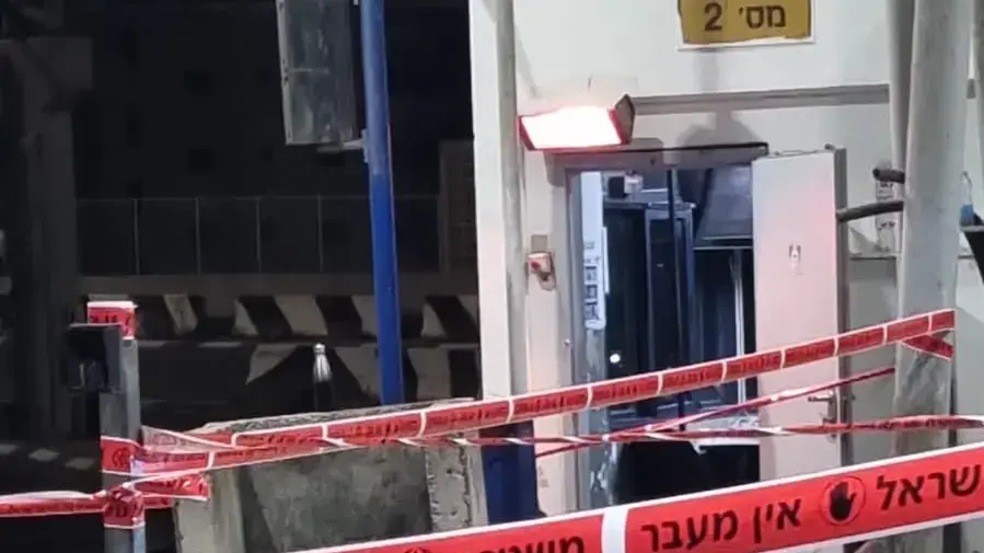 זירת הפיגוע במחסום שועפט, 8 באוקטובר 2022 זירת הפיגוע במחסום שועפט, 8 באוקטובר 2022
