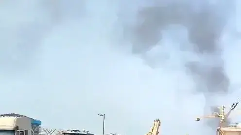 מחאה של עובדי מתקן פטרוכימי בושהר במפרץ הפרסי, איראן
