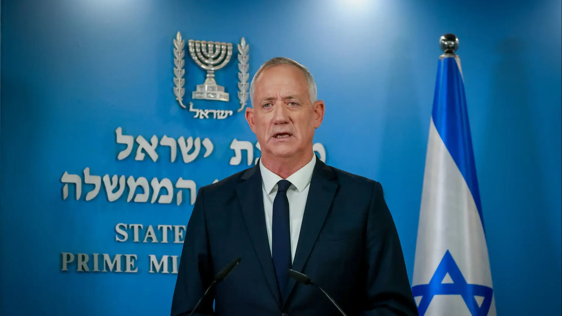 שר הביטחון בני גנץ הצהרת הסכם עם לבנון
12 באוקטובר 2022 שר הביטחון בני גנץ הצהרת הסכם עם לבנון
12 באוקטובר 2022