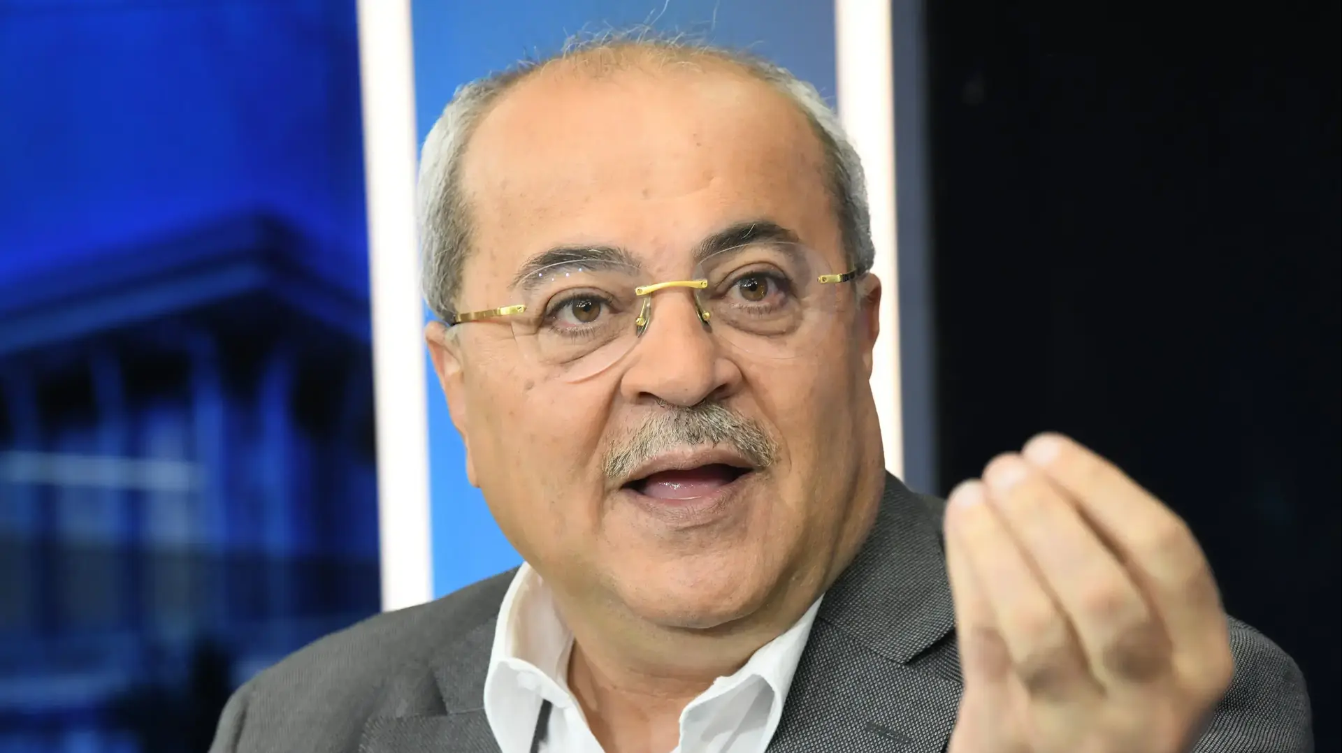 ח"כ אחמד טיבי מטעם מפלגת תע"ל. ח"כ אחמד טיבי מטעם מפלגת תע"ל.