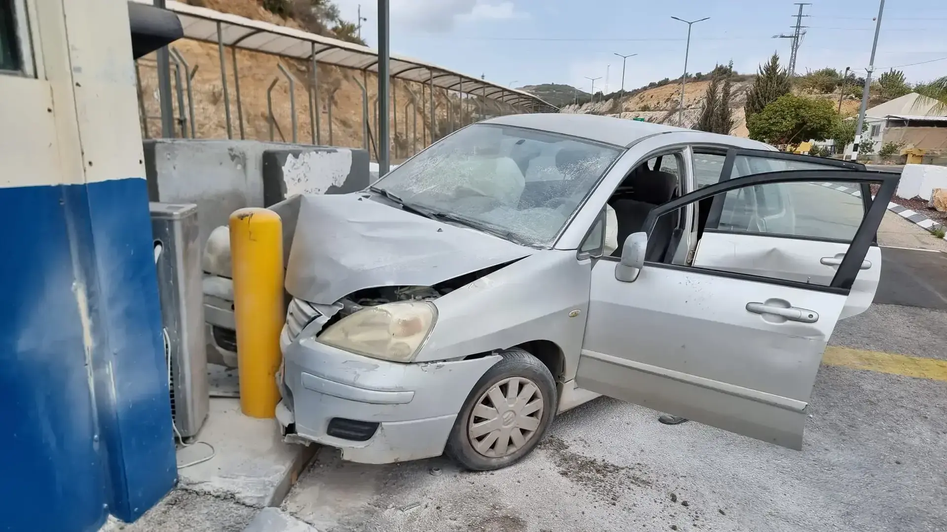 חשד לניסיון פיגוע דריסה במעבר ריחן בשומרון, 22 באוקטובר 2022