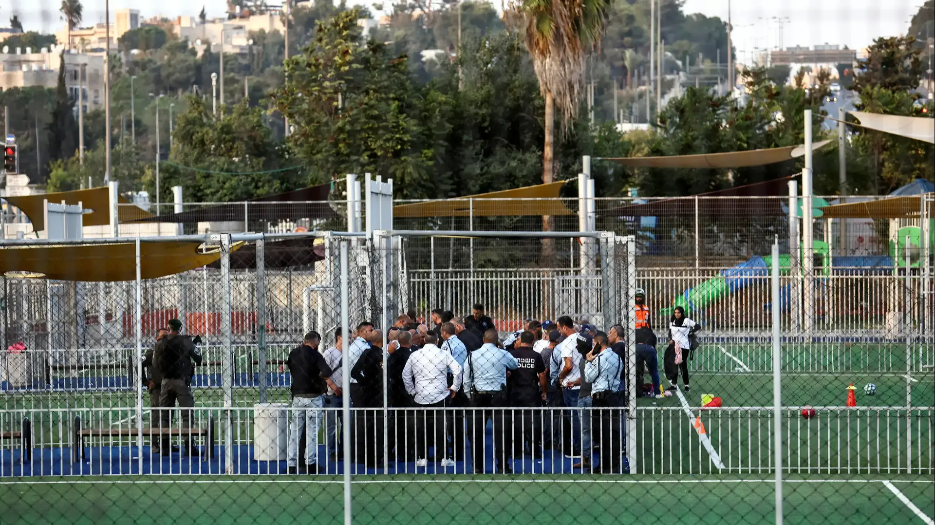 זירת פיגוע הדיקה במזרח ירושלים 22 באוקטובר 2022 זירת פיגוע הדיקה במזרח ירושלים 22 באוקטובר 2022