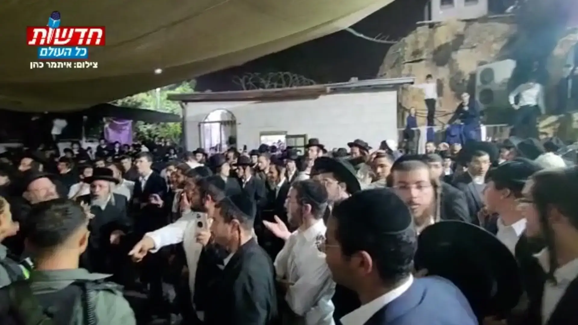 חסידי הרב ברלנד תקפו את סגן ראש העיר ירושלים, שנפצע בראשו 22.10.22