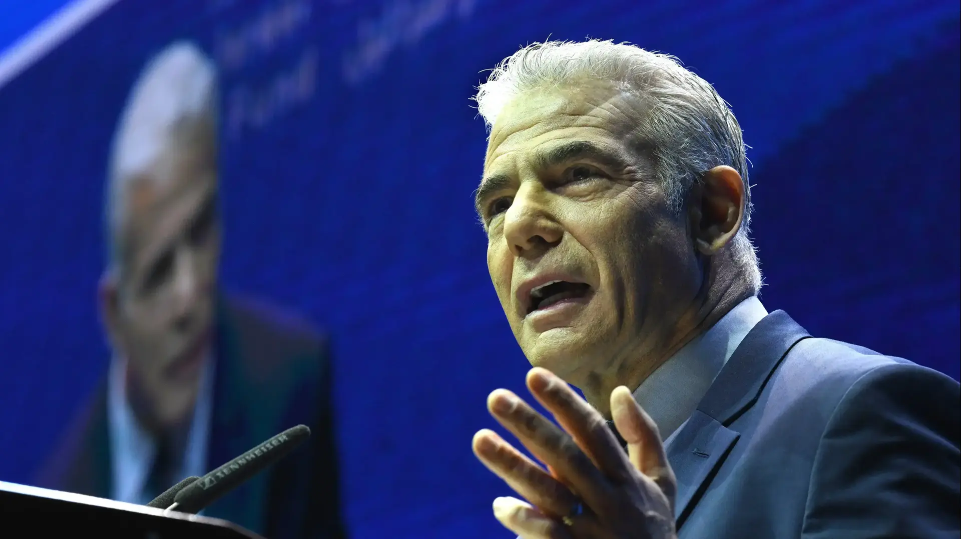ראש הממשלה, יאיר לפיד בכנס הארץ 24 באוקטובר 2022 ראש הממשלה, יאיר לפיד בכנס הארץ 24 באוקטובר 2022