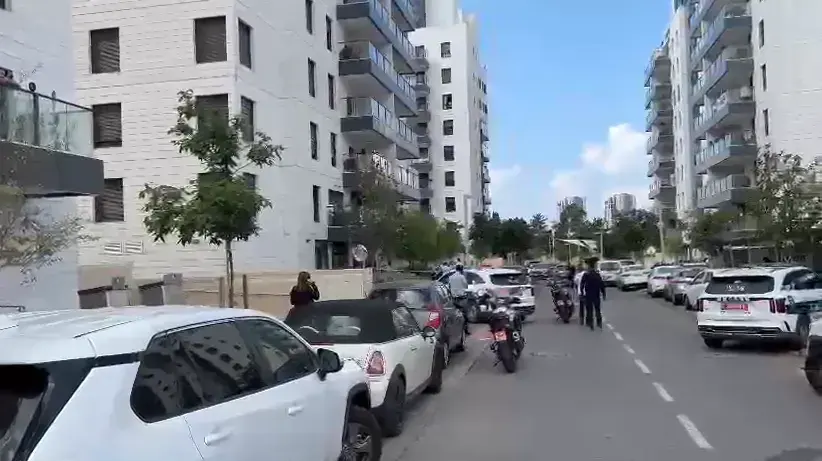 זירת הרצח בהרצליה 1 בנובמבר 2022 זירת הרצח בהרצליה 1 בנובמבר 2022