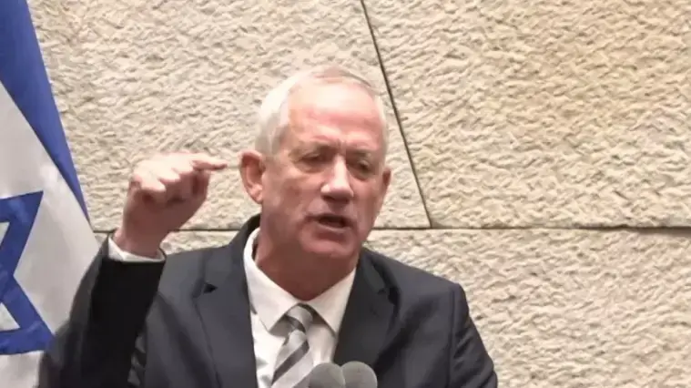 בני גנץ במהלך נאומו במסגרת כינוס מליאת הכנסת לציון יום הזיכרון ליצחק רבין
6 בנובמבר 2022 בני גנץ במהלך נאומו במסגרת כינוס מליאת הכנסת לציון יום הזיכרון ליצחק רבין
6 בנובמבר 2022