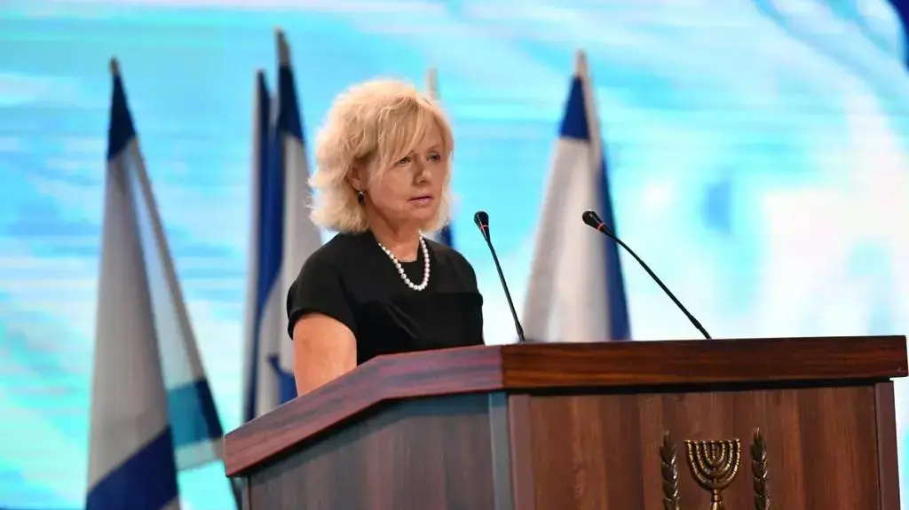 היועצת המשפטית לממשלה, גלי בהרב מיארה, בהשתלמות השנתית של משרד המשפטים, אילת 8 בנובמבר 2022 היועצת המשפטית לממשלה, גלי בהרב מיארה, בהשתלמות השנתית של משרד המשפטים, אילת 8 בנובמבר 2022