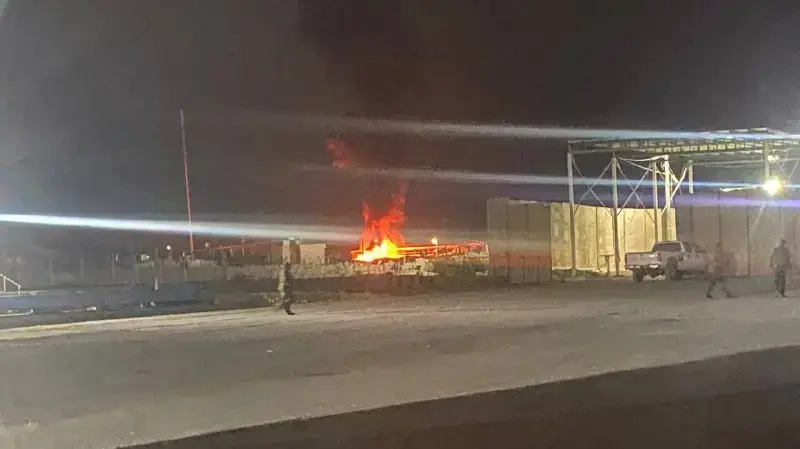 תקיפה בגבול סוריה-עיראק המיוחסת לישראל. 9 בנובמבר 2022 תקיפה בגבול סוריה-עיראק המיוחסת לישראל. 9 בנובמבר 2022
