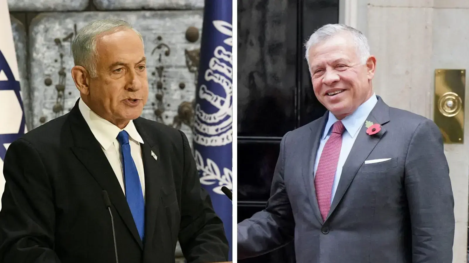 המלך עבדאללה, בנימין נתניהו
