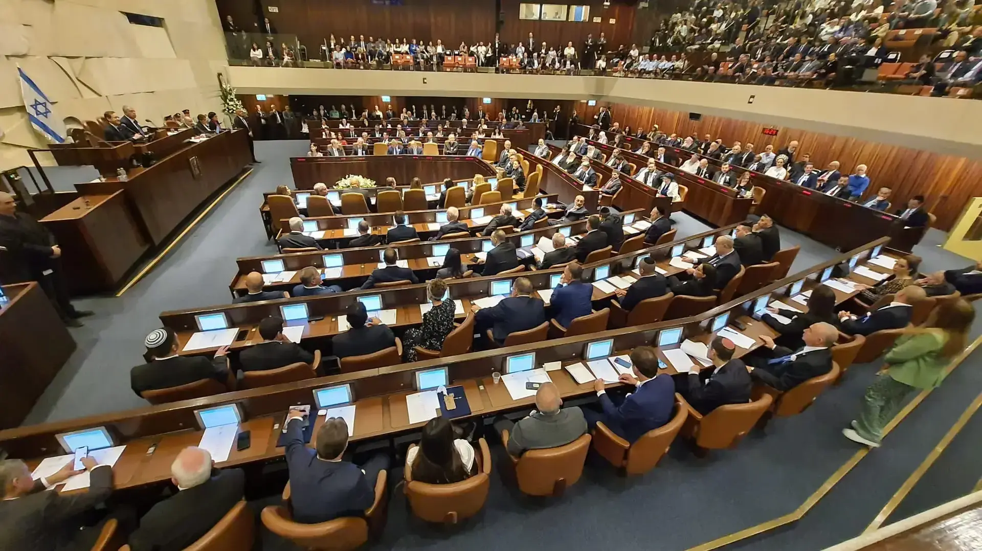 טקס השבעת הכנסת 15 בנובמבר 2022 