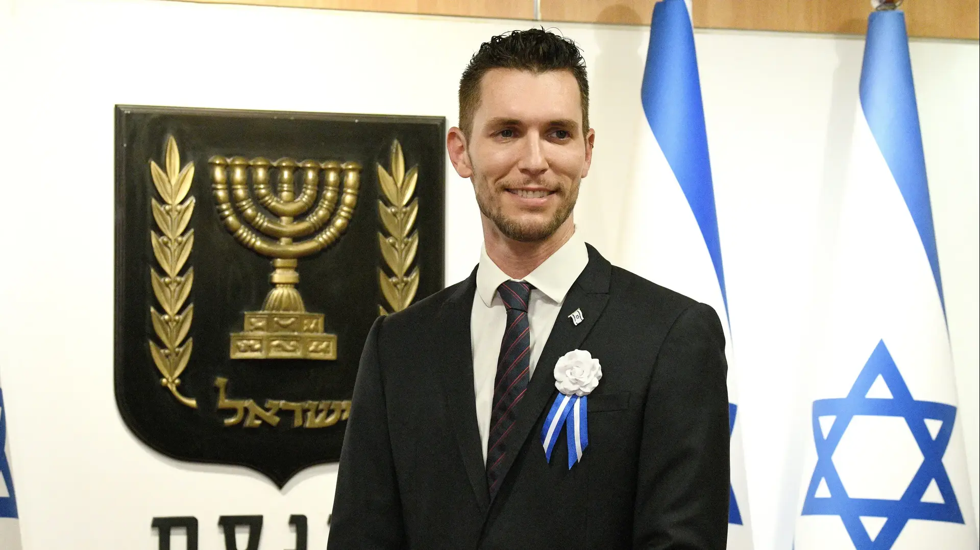 עידן רול בהשבעת הכנסת ה-25, 15 בנובמבר 2022