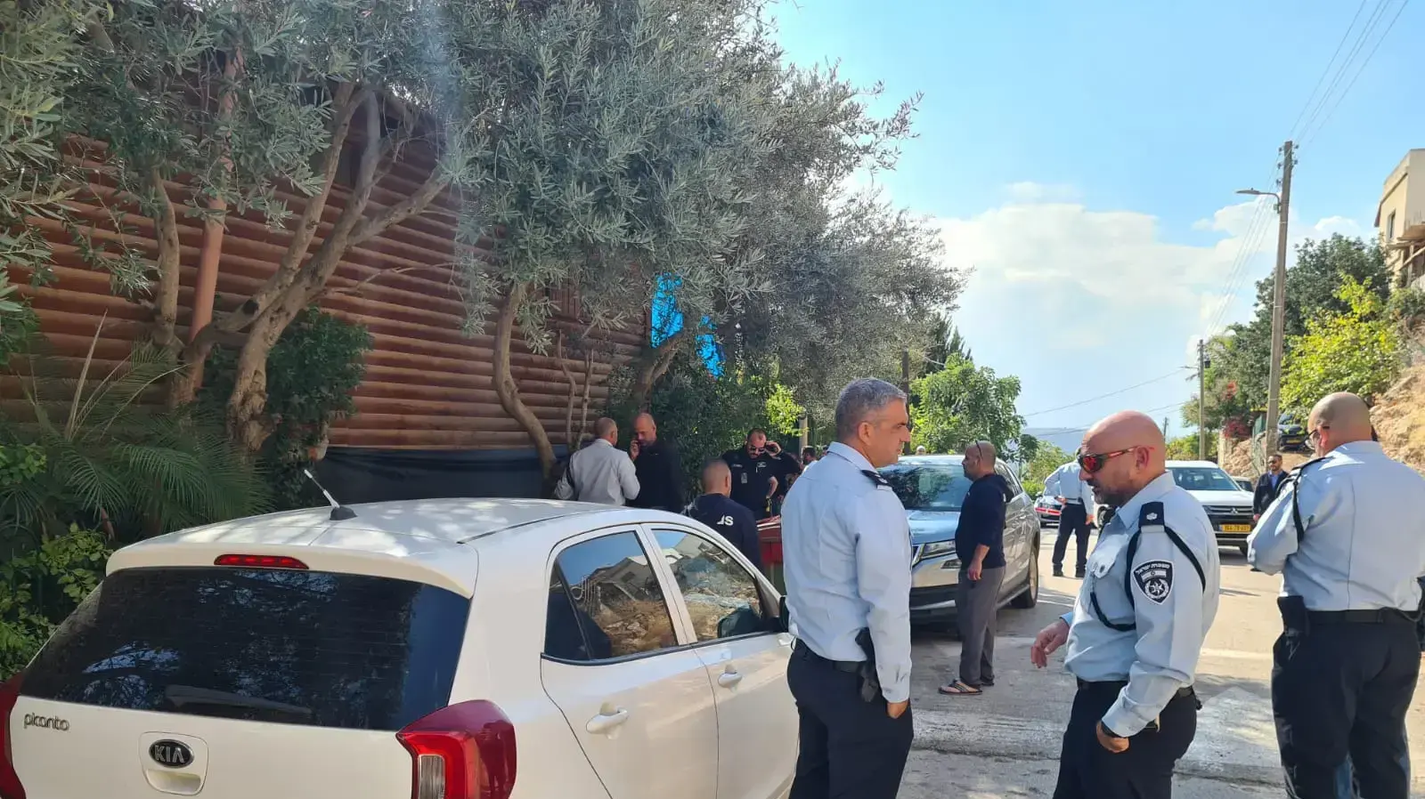 זירת הרצח בעין אל-אסד 17 בנובמבר 2022