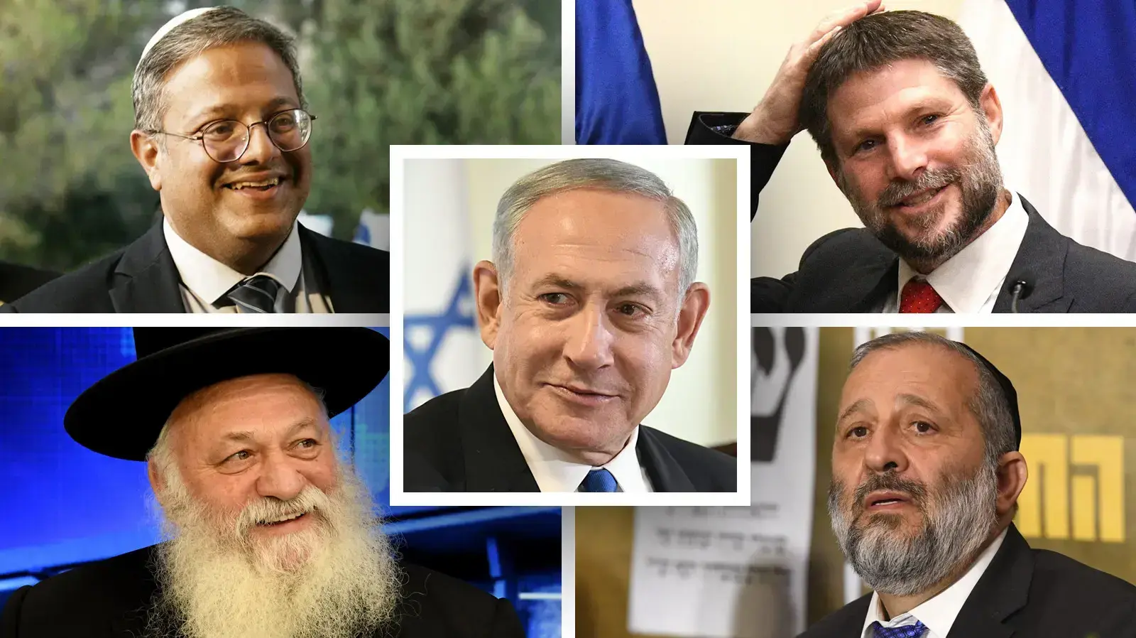 נתניהו, סמוטריץ', בן גביר, גולדקנופף ודרעי 
