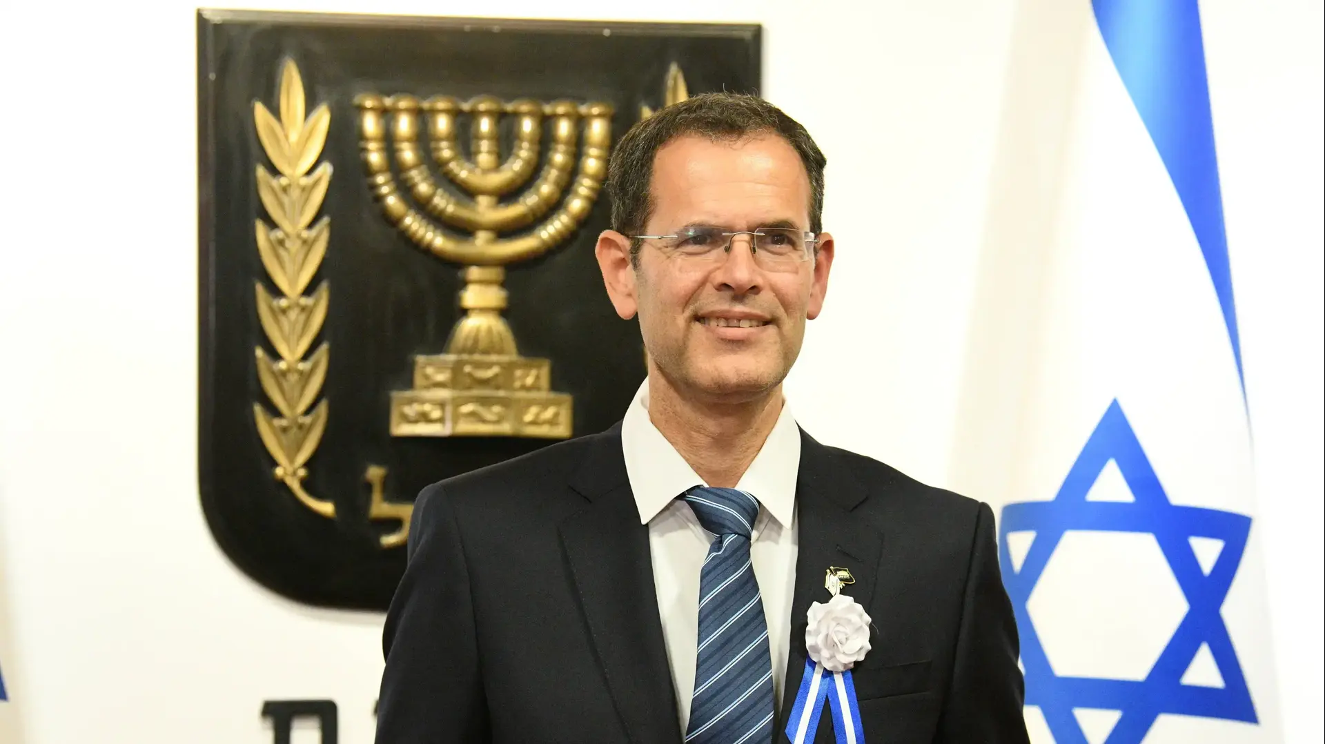 משה סעדה  בהשבעת הכנסת ה-25, 15 בנובמבר 2022