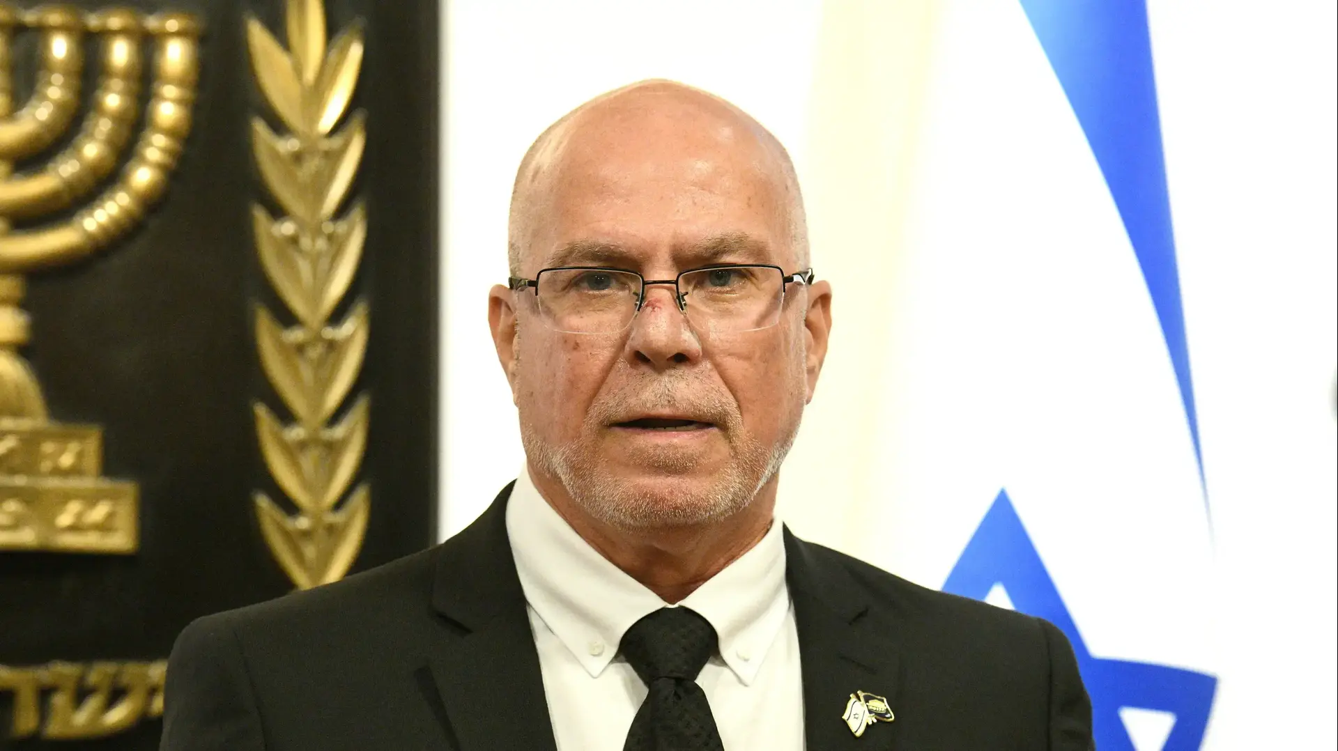 צביקה פוגל בהשבעת הכנסת ה-25, 15 בנובמבר 2022