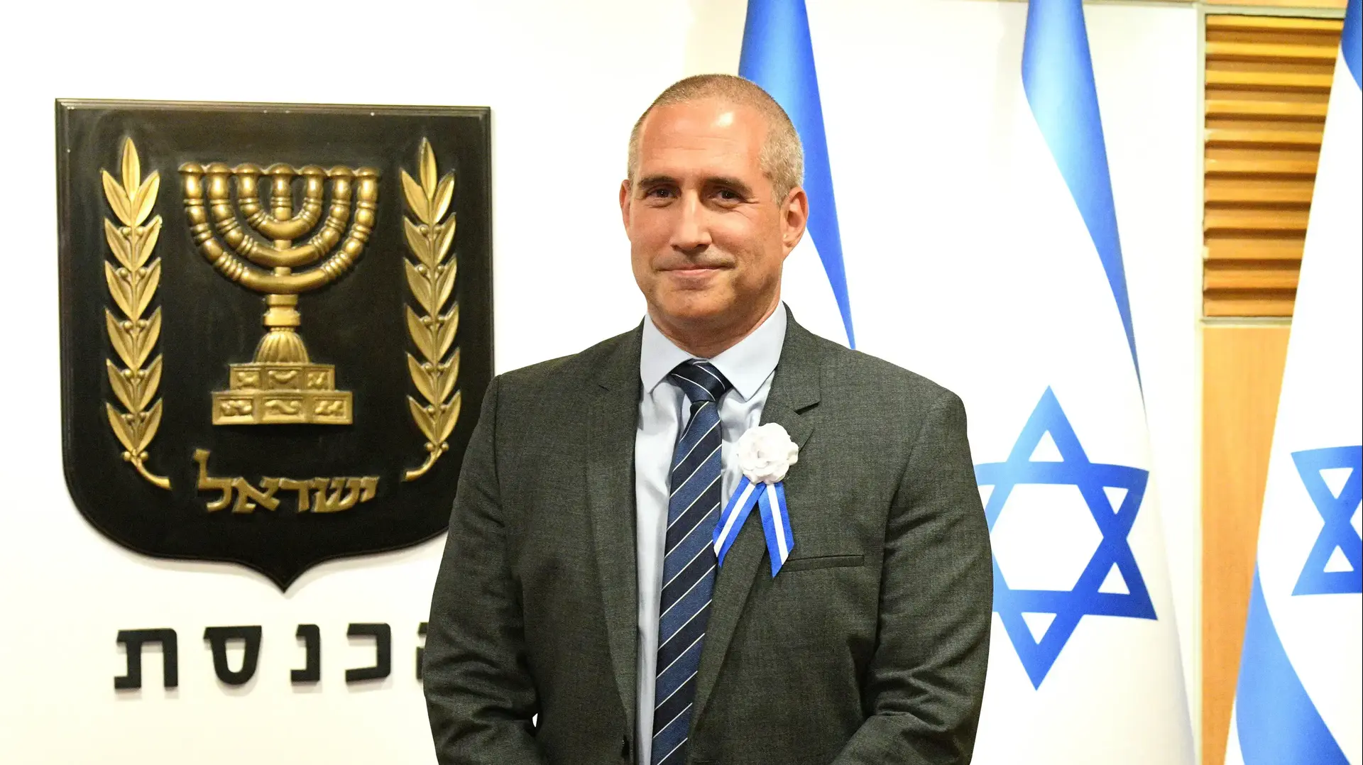 חנוך מילביצקי בהשבעת הכנסת ה-25, 15 בנובמבר 2022
