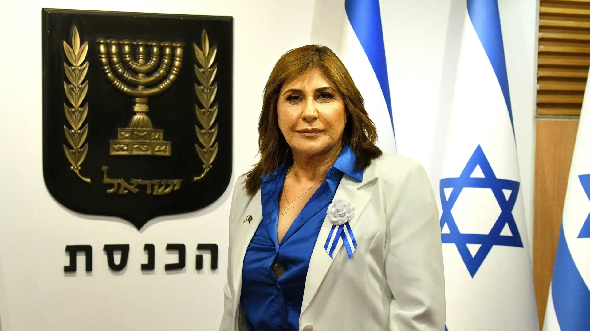 דבי ביטון בהשבעת הכנסת ה-25, 15 בנובמבר 2022