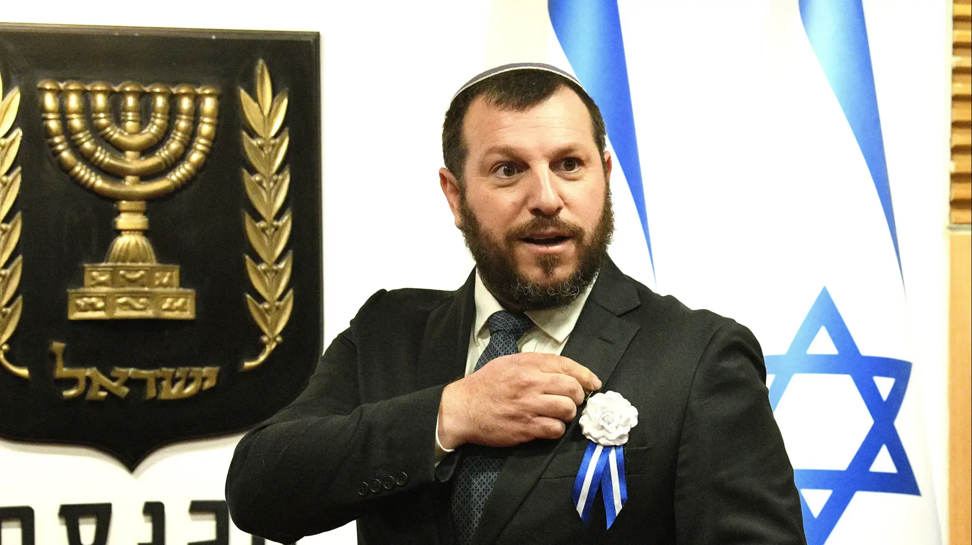 עמיחי בן אליהו בהשבעת הכנסת ה-25, 15 בנובמבר 2022 עמיחי בן אליהו בהשבעת הכנסת ה-25, 15 בנובמבר 2022