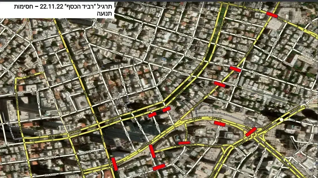 תרגיל החירום בגוש דן | הסדרי תנועה וחסימות צירים בת"א, ר"ג ובת-ים 