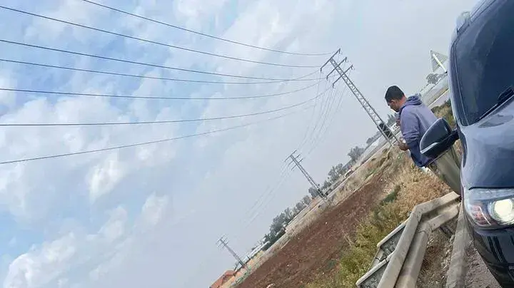 זירת תאונת דרכים בברטעה. 22 בנובמבר 2022 זירת תאונת דרכים בברטעה. 22 בנובמבר 2022
