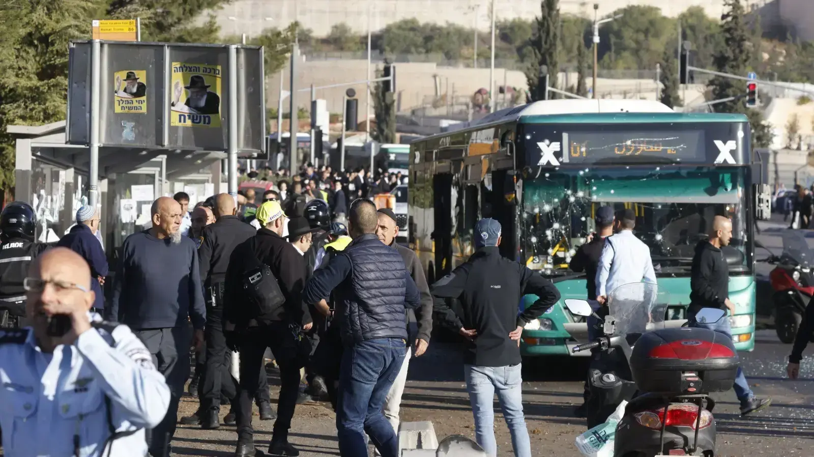 פיצוץ בתחנת אוטובוס בכניסה ירושלים. 23 בנובמבר 2022 פיצוץ בתחנת אוטובוס בכניסה ירושלים. 23 בנובמבר 2022