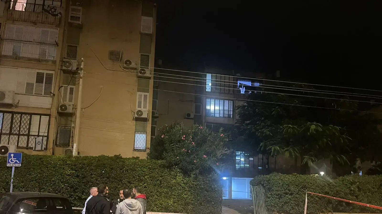 זירת הירי בטירת הכרמל. 27 בנובמבר 2022