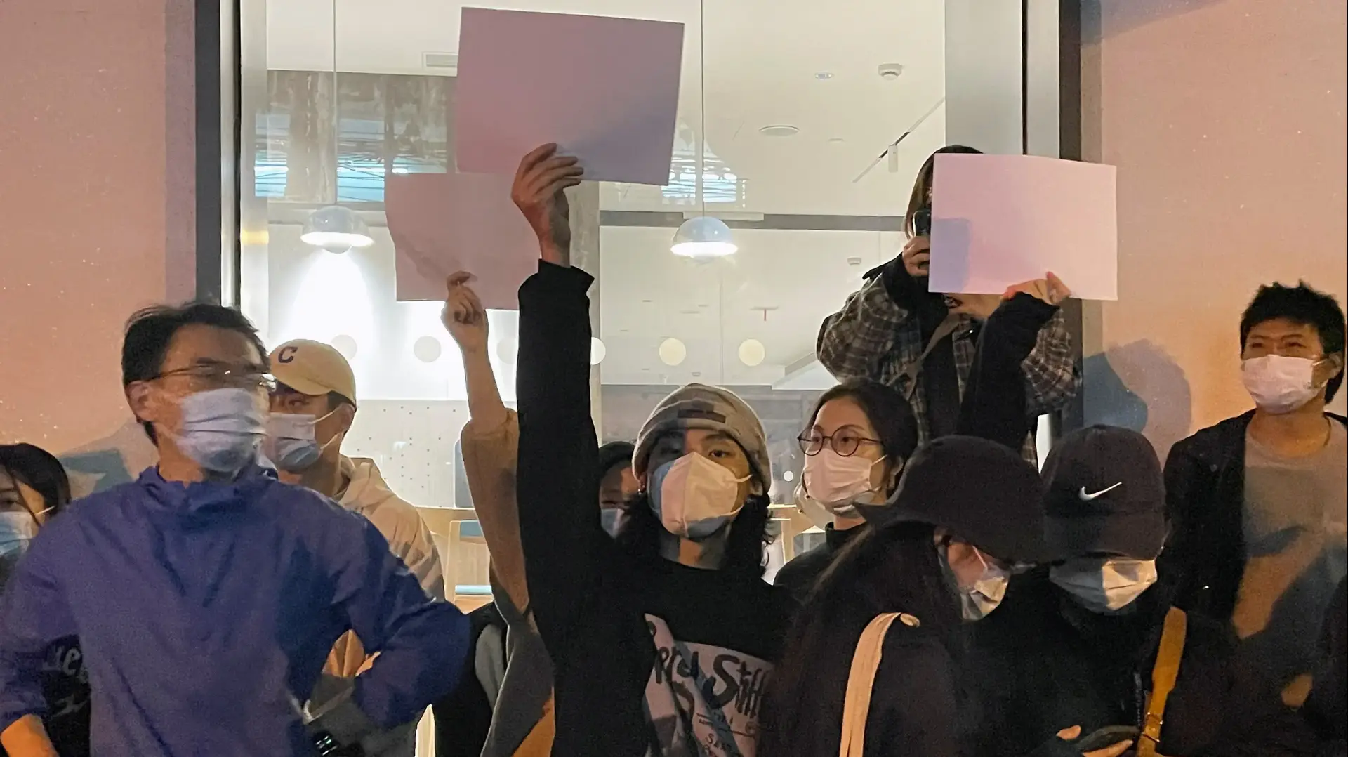 הפגנות בסין נגד מגבלות הקורונה הפגנות בסין נגד מגבלות הקורונה