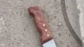 הסכין של המחבל בפיגוע בחווארה: לוחם מג"ב נפצע קל לאחר שמחבל פלסטיני ניסה לדקור אותו בחווארה שבשומרון, המחבל נוטרל ע"י לוחם נוסף. 2 בדצמבר 2022 הסכין של המחבל בפיגוע בחווארה: לוחם מג"ב נפצע קל לאחר שמחבל פלסטיני ניסה לדקור אותו בחווארה שבשומרון, המחבל נוטרל ע"י לוחם נוסף. 2 בדצמבר 2022