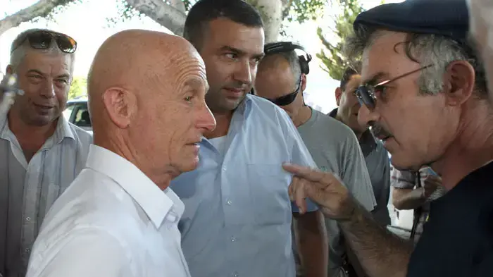 עמי אילון ביום הפריימריז עמי אילון ביום הפריימריז