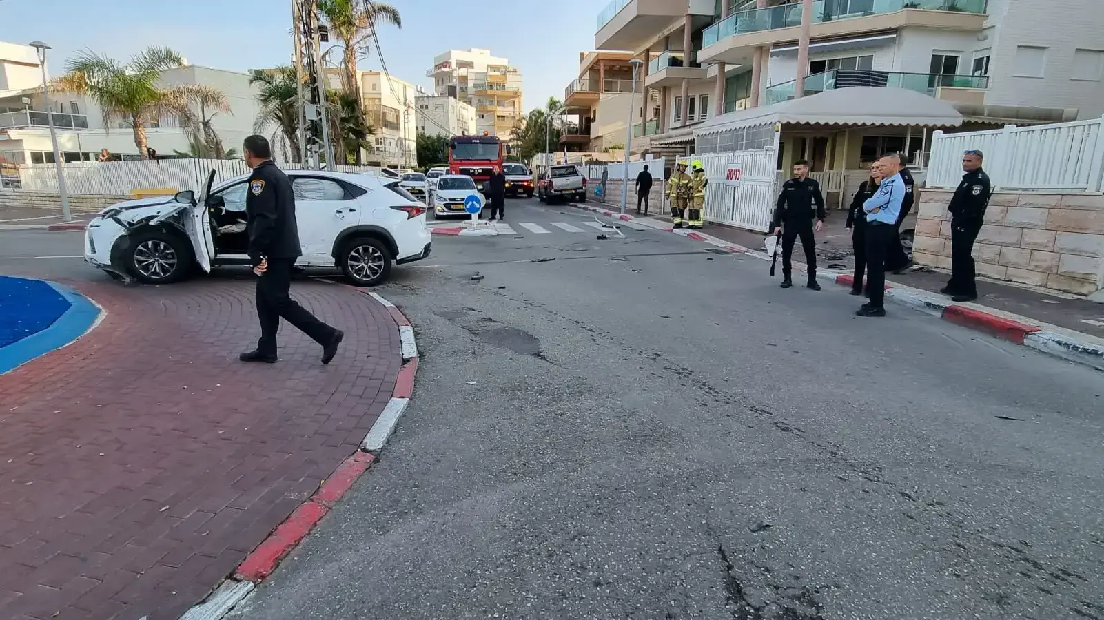 זירת ניסיון חיסול בנהריה, 8 בדצמבר 2022 זירת ניסיון חיסול בנהריה, 8 בדצמבר 2022