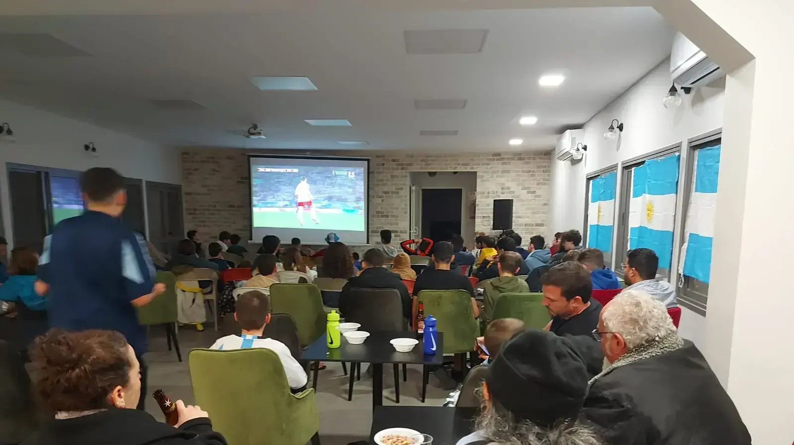 הכנות לשידור משחק הגמר של מונדיאל 2022, קיבוץ אור הנר הכנות לשידור משחק הגמר של מונדיאל 2022, קיבוץ אור הנר
