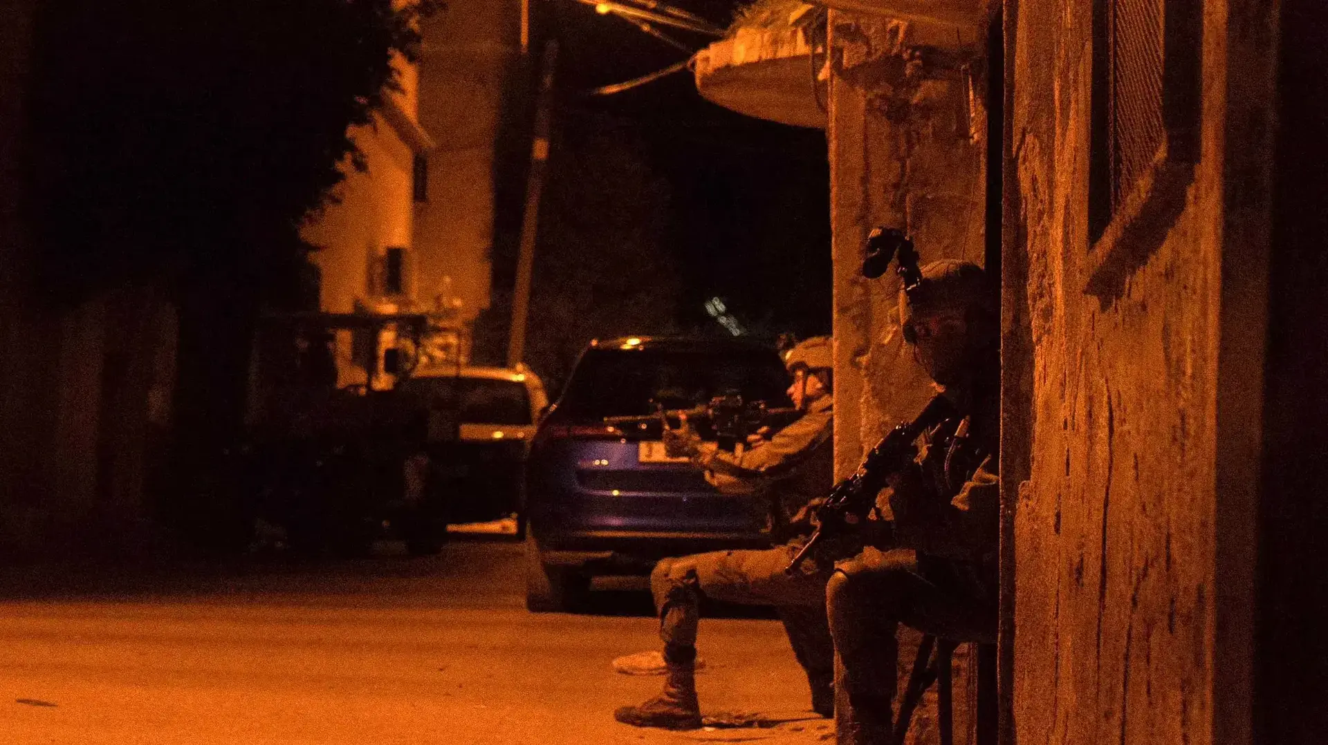 חיילים במהלך פעילות מבצעית באיו"ש