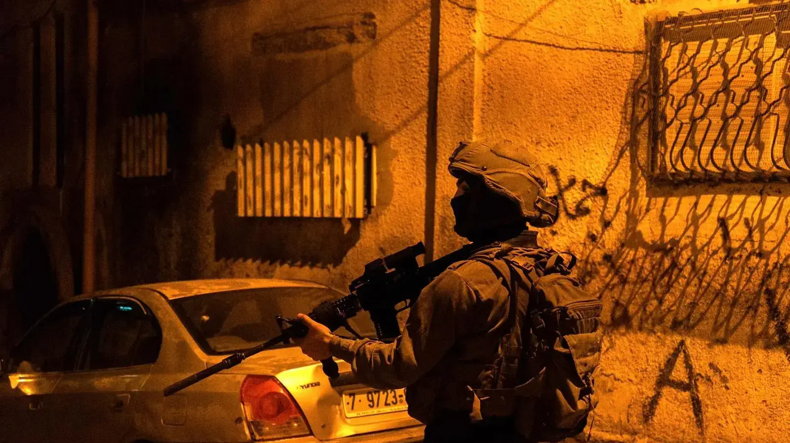 חיילים במהלך פעילות מבצעית באיו"ש חיילים במהלך פעילות מבצעית באיו"ש