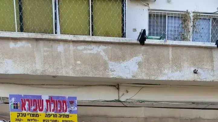זירת הרצח בחיפה. 22 בדצמבר 2022 זירת הרצח בחיפה. 22 בדצמבר 2022