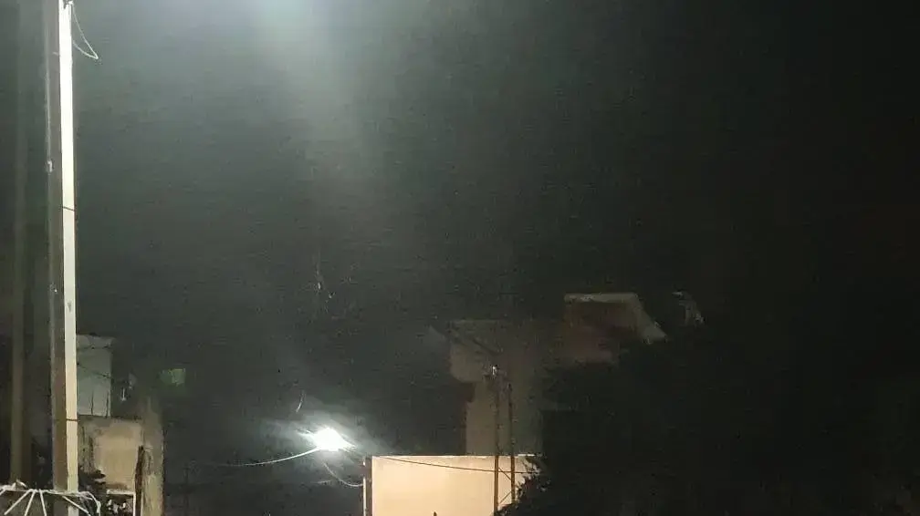 זירת אירוע הדריסה בכפר קאסם, 23 בדצמבר 2022