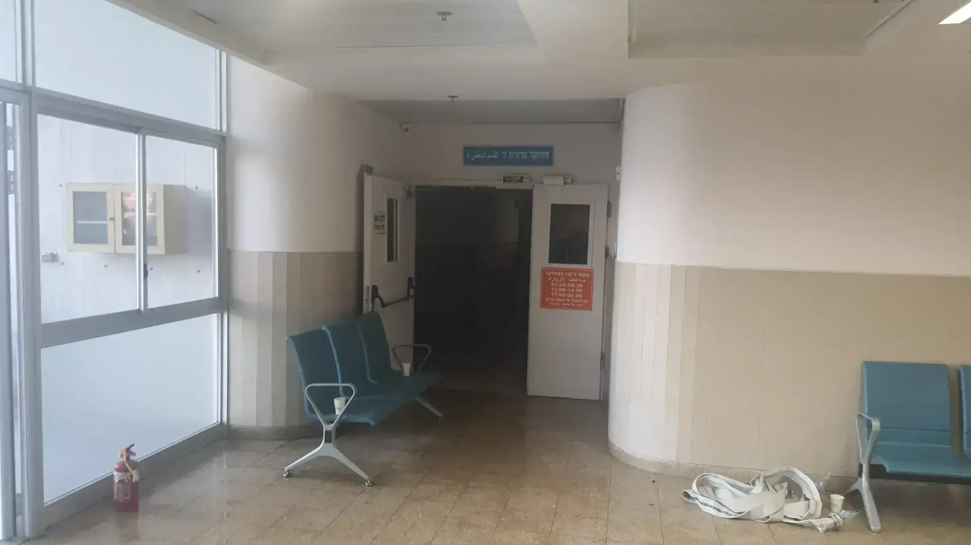 שריפה בבית החולים סורוקה שבבאר שבע, תיעוד מהזירה. 28 בדצמבר 2022 שריפה בבית החולים סורוקה שבבאר שבע, תיעוד מהזירה. 28 בדצמבר 2022