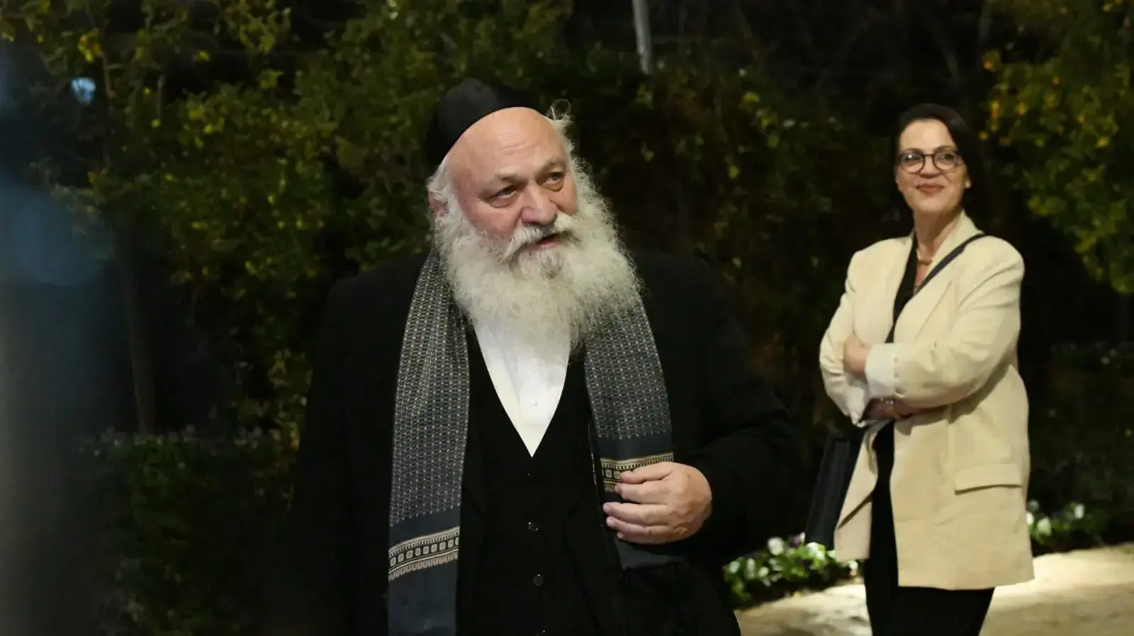 יצחק גולדקנוף בהתכנסות ממשלת ישראל ה37 בבית נשיא המדינה, 29 בדצמבר 2022