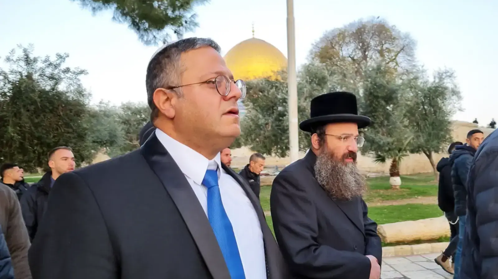 איתמר בן גביר בהר הבית, 3 בינואר 2021 איתמר בן גביר בהר הבית, 3 בינואר 2021