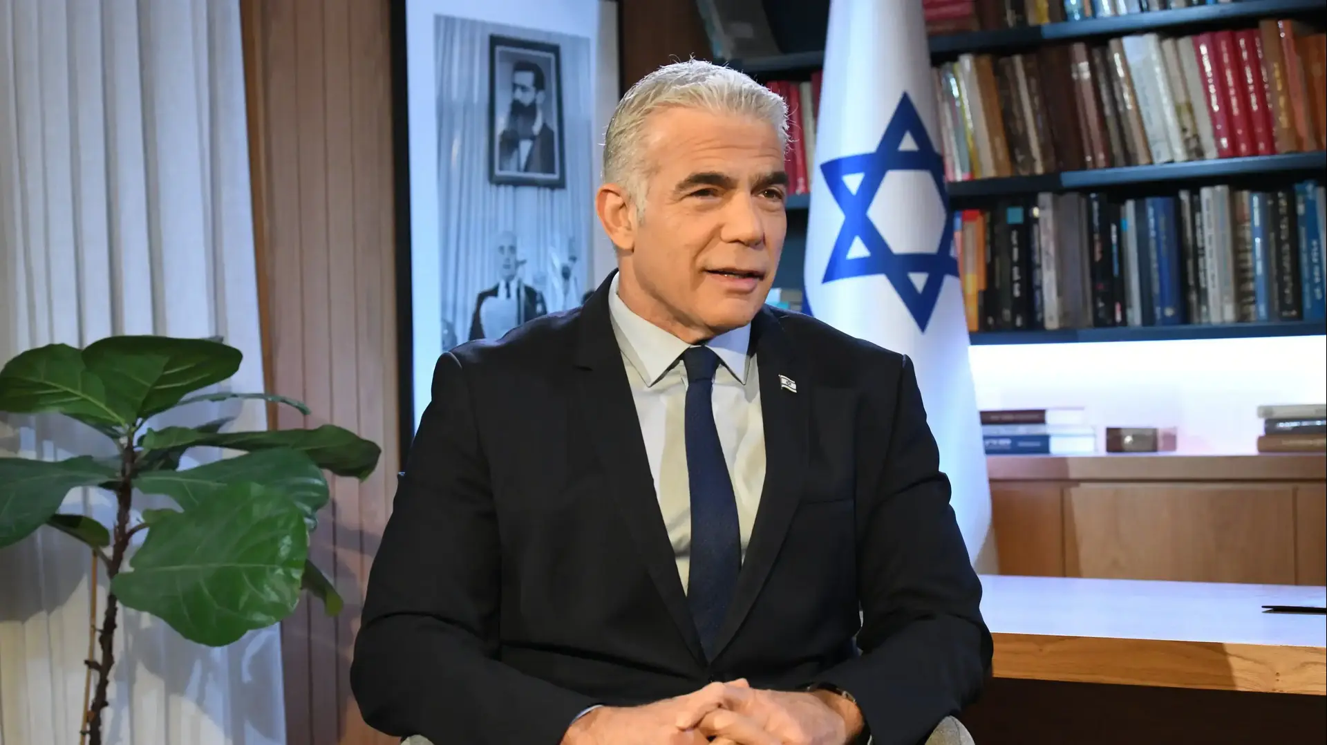 יאיר לפיד,1 בינואר 2023 יאיר לפיד,1 בינואר 2023