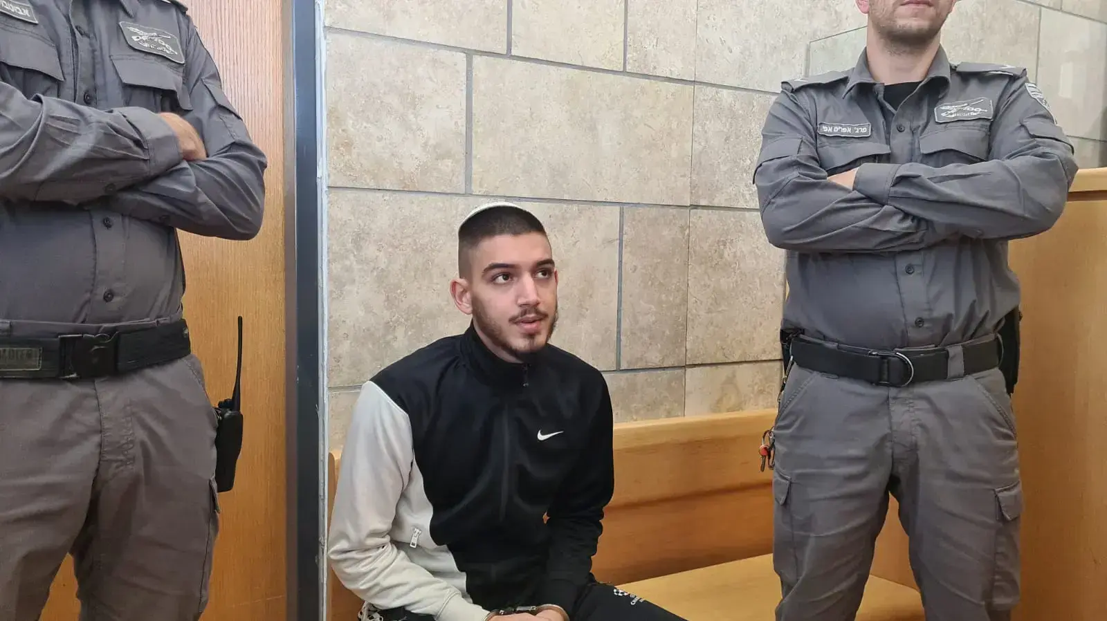 ליעד אדרי, החשוד ברצח יואל להנגהל, בבית המשפט, 5 בינואר 2023 ליעד אדרי, החשוד ברצח יואל להנגהל, בבית המשפט, 5 בינואר 2023