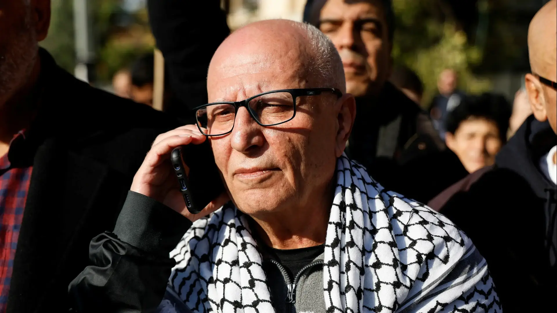 כרים יונס בקבלת פנים בכפרו עארה, 5 בינואר 2023 כרים יונס בקבלת פנים בכפרו עארה, 5 בינואר 2023