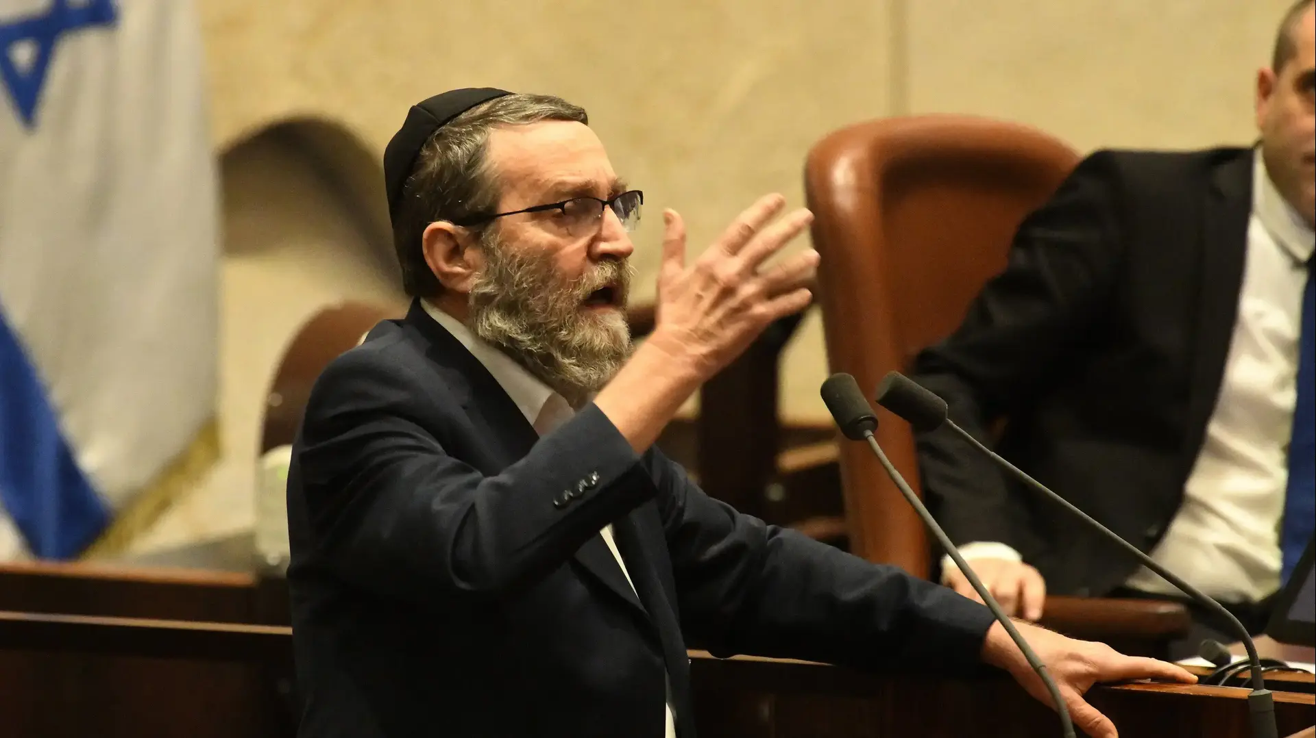 משה גפני, השבעת הממשלה, 29 בדצמבר 2023 משה גפני, השבעת הממשלה, 29 בדצמבר 2023