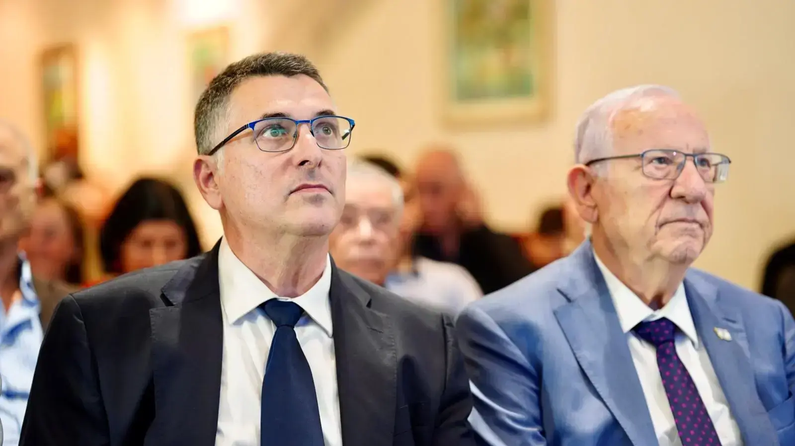 ראובן ריבלין, גדעון סער בכנס "מורשת בגין והתכנית לשינוי המשטר בישראל", אוניברסיטת בר אילן, 17 בינואר 2023 ראובן ריבלין, גדעון סער בכנס "מורשת בגין והתכנית לשינוי המשטר בישראל", אוניברסיטת בר אילן, 17 בינואר 2023