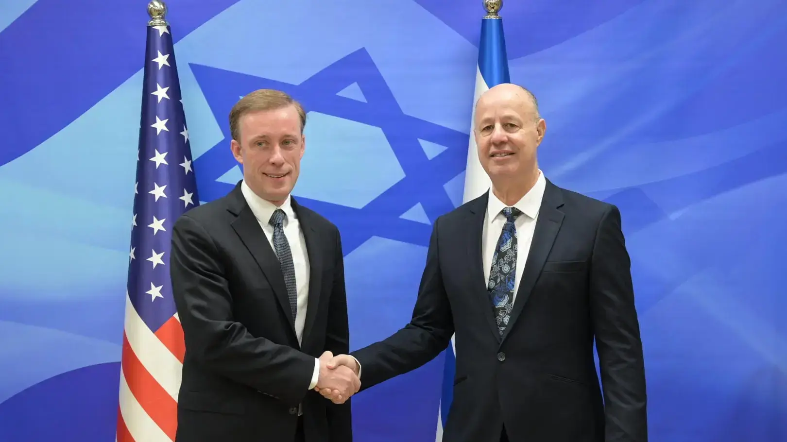 ראש המל"ל צחי הנגבי נפגש עם היועץ לביטחון לאומי של ארצות הברית ג'ייק סאליבן. 19 בינואר 2023