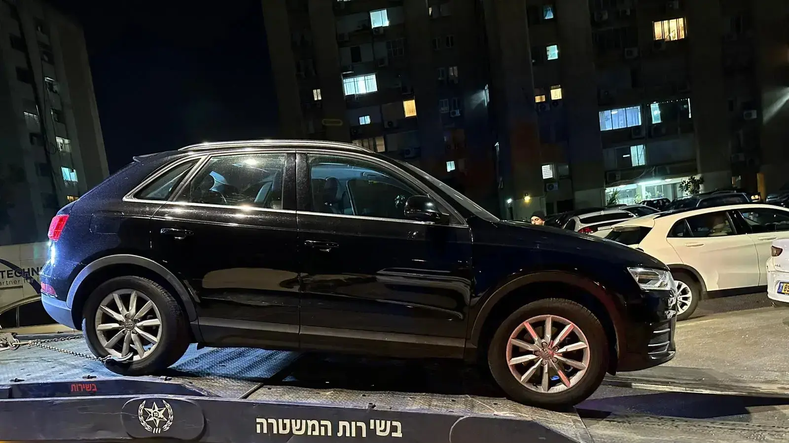 הרכב שהחרימה המשטרה. 19 בינואר 2023 הרכב שהחרימה המשטרה. 19 בינואר 2023